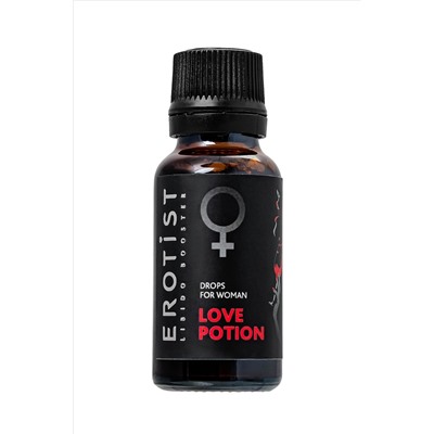Возбуждающие капли для женщин Erotist Love Potion - 20 мл.