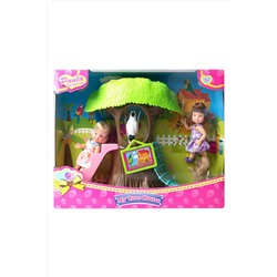 Игровой набор "Paula. Домик в лесу", с белым попугаем Игрушки разных брендов, 267910