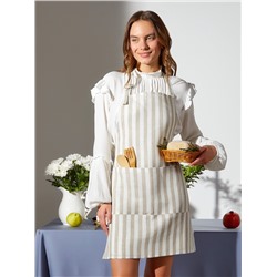 Фартук «Этель» Soprano, 60×70 см, лён 100%, 180 г/м²