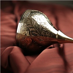 Бокал для вина, 20×9×9 ± 1 см, латунь