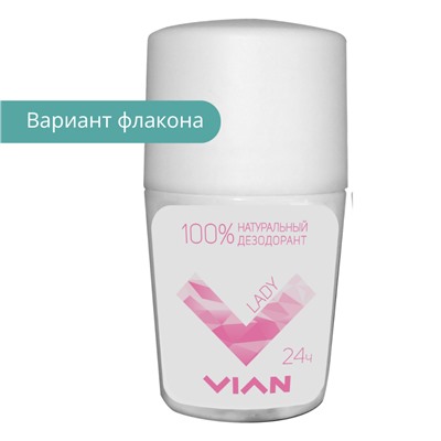Дезодорант натуральный концентрированный VIAN "LADY", 50 мл