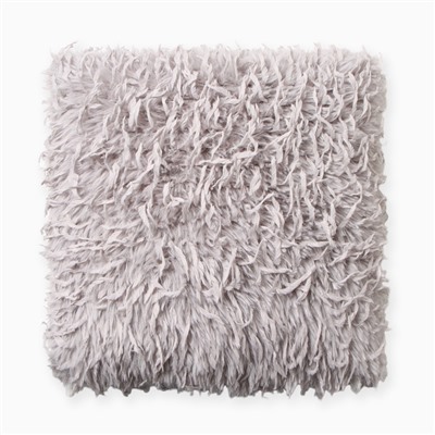 Наволочка декоративная «Этель» Soft, 43×43 см, серая