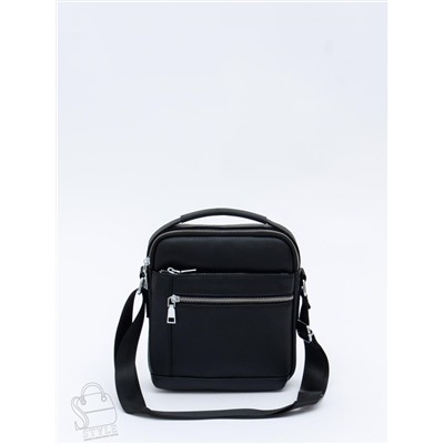 Сумка мужская кожаная 2217H black Heanbag