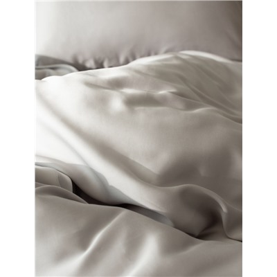 Пододеяльник 1.5-спальный SL Home, 150×220 см, светло-серый, тенсель