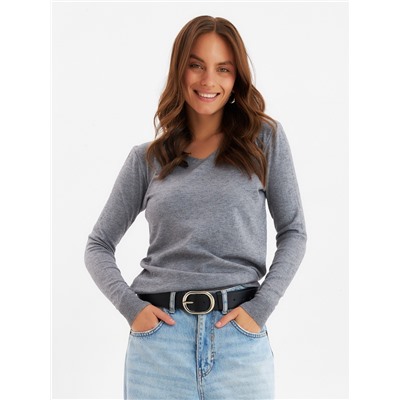 Джемпер женский MINAKU, серый, размер 42-44