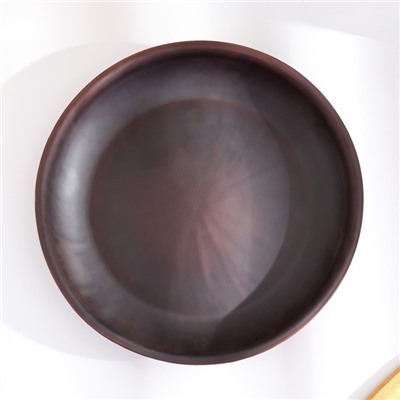 Форма для запекания «Ангоб», 670 мл, d=21 см, красная глина