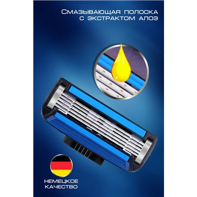 Кассеты сменные для бритья GL3008