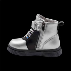 Ботинки PV235-2-4 серебро п/п