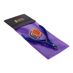 Mertz Кусачки маникюрные для кожи A693P, ручная заточка, двойная пружина, 7 мм 3706