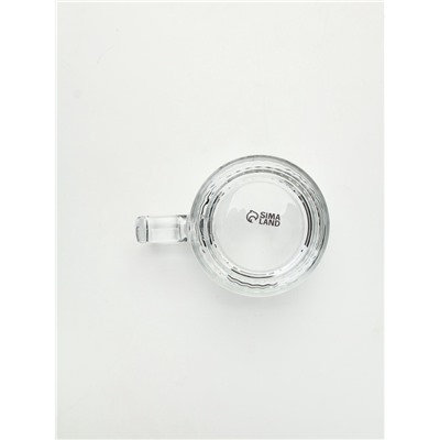 Кружка стеклянная «Доброе утро!», 270 мл