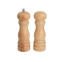 Набор для специй 2пр. мельница 14см + солонка 13см, дерево, P6 9905SP, VETTA