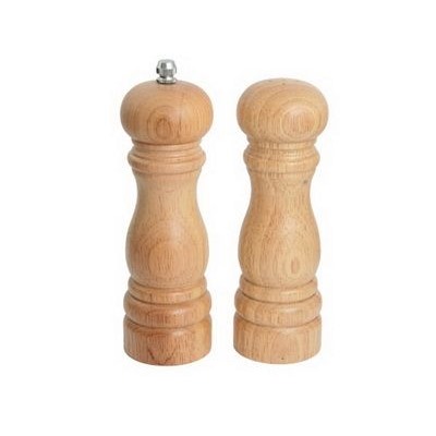 Набор для специй 2пр. мельница 14см + солонка 13см, дерево, P6 9905SP, VETTA