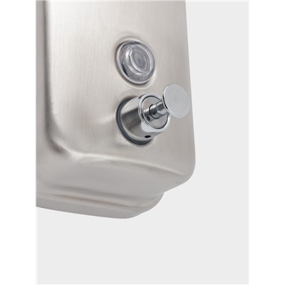 Диспенсер для жидкого мыла Stölz, механический, 800 мл, нержавеющая сталь