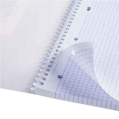 Тетрадь А4  96л клетка на спирали "В ярком цвете" (066118) Хатбер