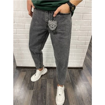 Джинсы бананы мужские