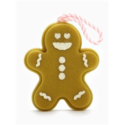 Мочалка для тела в форме рождественского пряника, URAL LAB