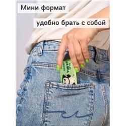 Влажные мини-салфетки для мам и малышей, панда зеленые 64 шт