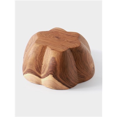 Салатник, 20×20×9 см, тиковое дерево