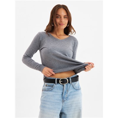 Джемпер женский MINAKU, серый, размер 42-44