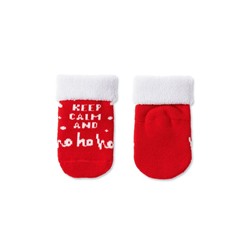 Носки детские CONTE-KIDS Новогодние носки для самых маленьких «Ho-ho»