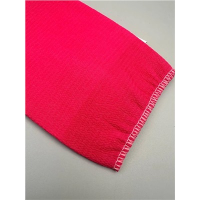 Bath Towel Мочалка-варежка для душа с пилинг-эффектом, уплотненная, малиновый 28186
