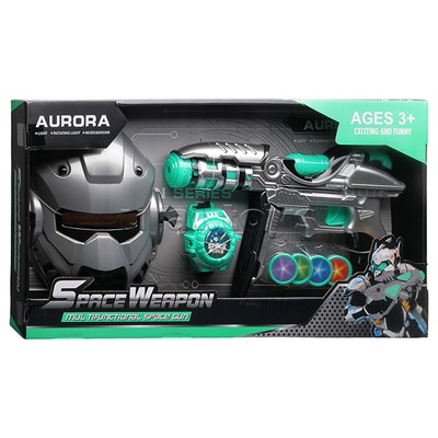Набор оружия "Космическая серия" (свет, звук) на батарейках, в коробке