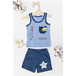 Костюм майка и шорты М42109Пб