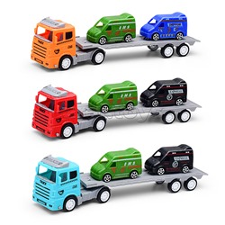 Автовоз "Автомастер" с авто, под колпаком