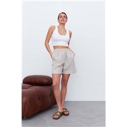 Шорты  SRT009_LBGE/Светло-бежевый