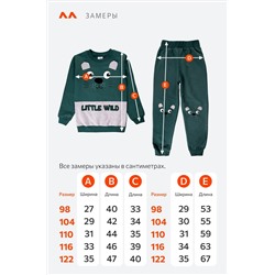 Костюм для мальчика из футера Happyfox