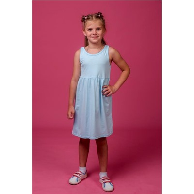 Платье 11710 (Голубой)