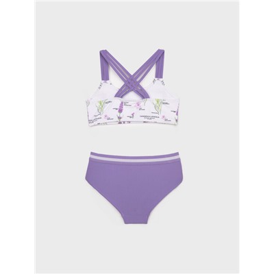 Купальный костюм трикотажный для девочек