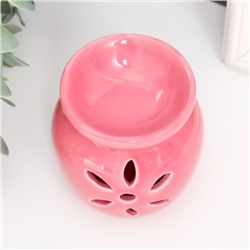 Аромалампа для эфирных масел «Цветок», 7×6.8×6.8 см, МИКС