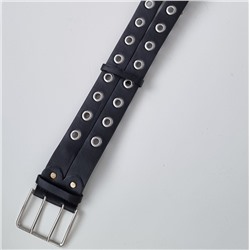 Женский ремень, чёрный, широкий, 110-3720991, арт.187.297