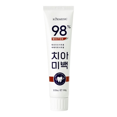 Зубная паста KORMESIC отбеливающая, 100 г