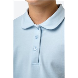 Блузка-поло для девочки с длинным рукавом Happyfox