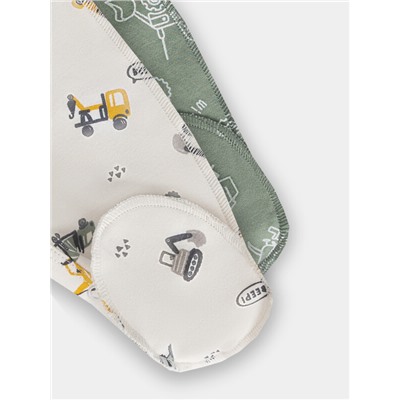 КОМБИНЕЗОН НАТЕЛЬНЫЙ ДЕТСКИЙ (2ШТ.) 14005-1-2