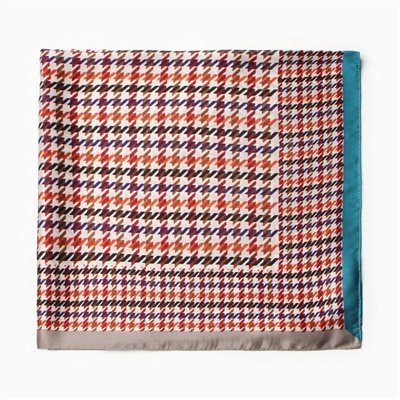 Платок женский MINAKU, размер 70×70 см, бордовый