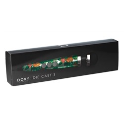 Жезловый вибратор Die Cast 3 с принтом в виде ананасов - 28 см.
