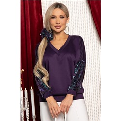 Джемпер Майло (фиолетовый) Б14918-45М