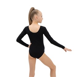 УЦЕНКА Купальник для гимнастики и танцев Grace Dance, р. 28, чёрный