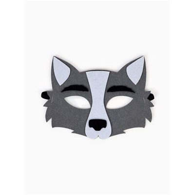 Карнавальный костюм «Волчонок», жилет, шорты, маска фетр, рост 92-116 см