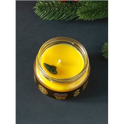 Эко-свеча магическая «Фонтан удачи», из натурального воска, 7×5 см