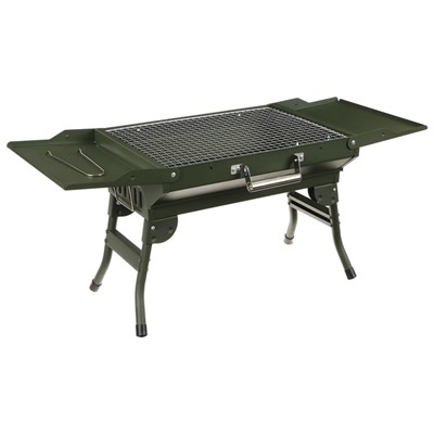 Мангал-барбекю Maclay, 45×30×35 см, цвет хаки