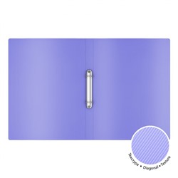 Папка пластиковая 2 кольца 24мм Matt Pastel 500мкм 49977 ассорти ErichKrause