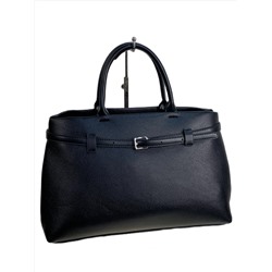 Женская сумка из искусственной кожи, цвет черный