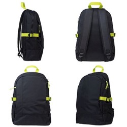 Рюкзак молодежный "ГОРОДСКОЙ -BLACK" 44х32х15 см (078616) 93118 Хатбер