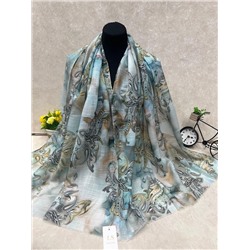 Легкий платок на голову и шею, мультицвет