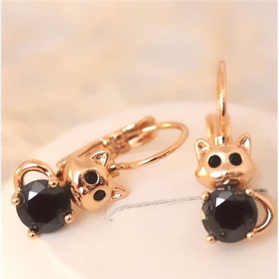 Серьги позолота H01-7570