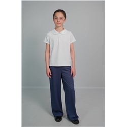 Блузка-поло с коротким рукавом для девочки Happyfox